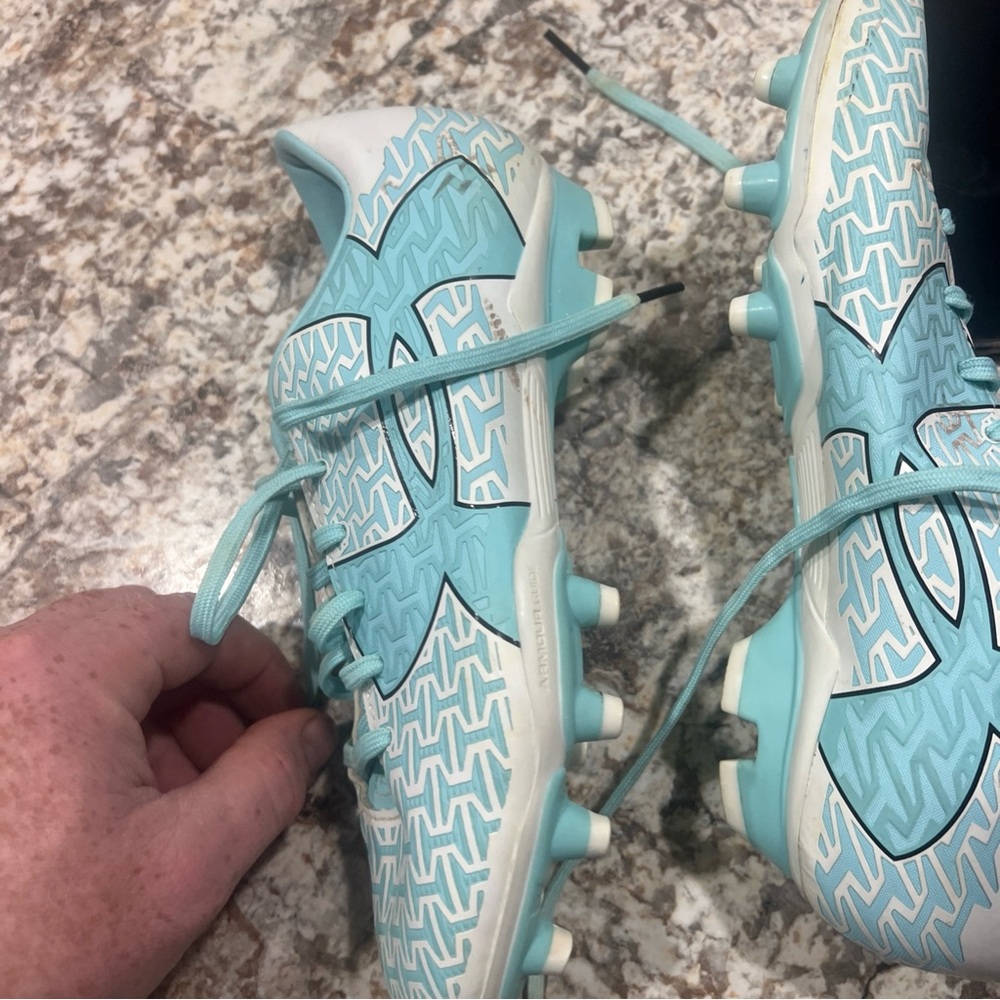 Under Armour 1276164-102 CF Force 2.0 FG Size 8.5 - Picture 6 of 10